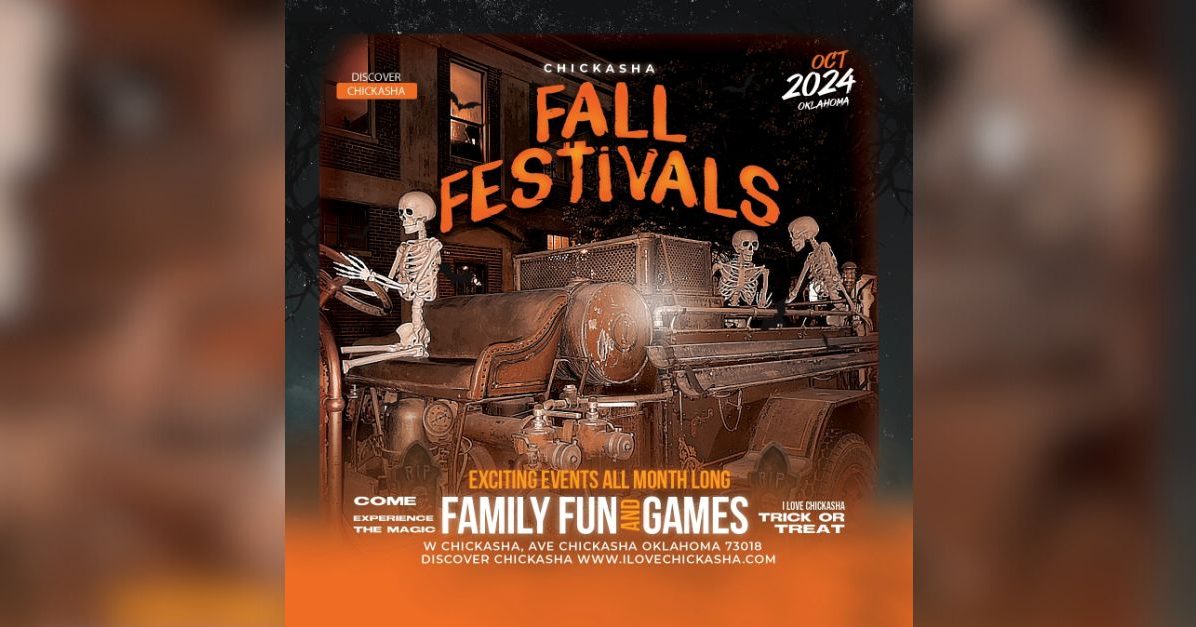 Chickasha Fall Festivals 2024 Oklahoma Halloween Events I Love Chickasha