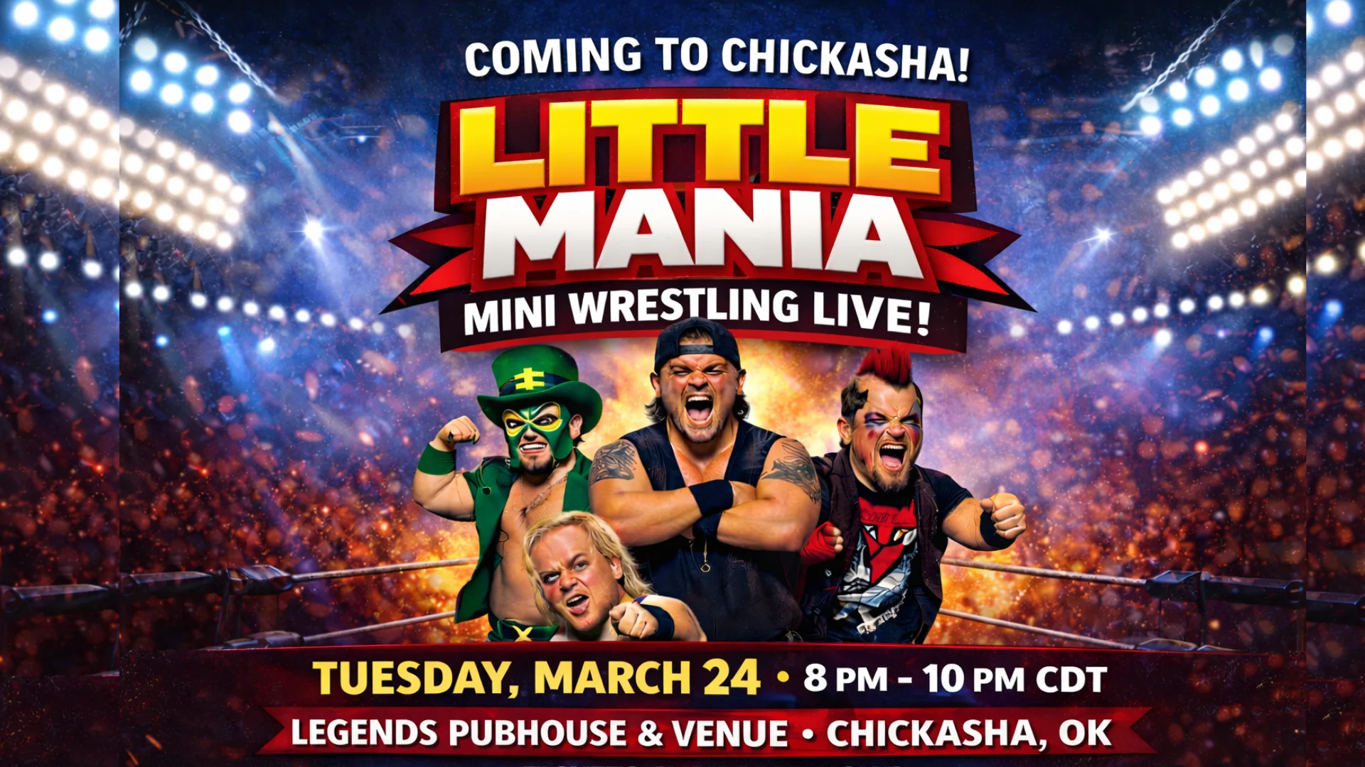 Little Mania Mini Wrestling in Chickasha